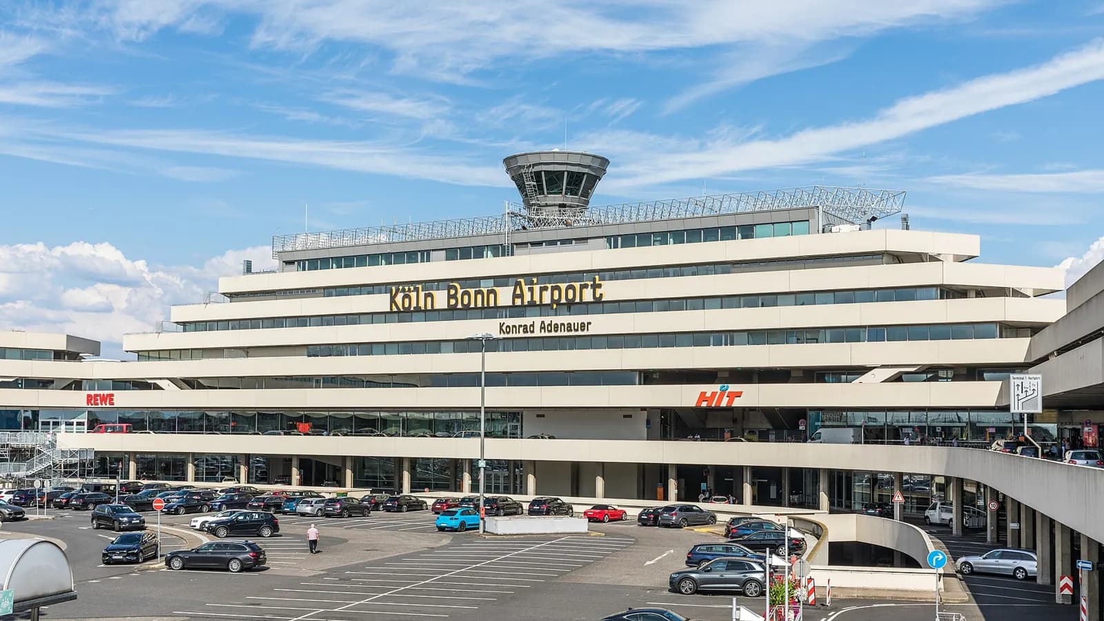 Terminal 1 des Flughafens Köln/Bonn
